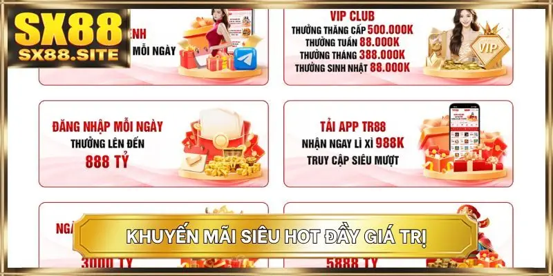 Khuyến mãi siêu hot đầy giá trị