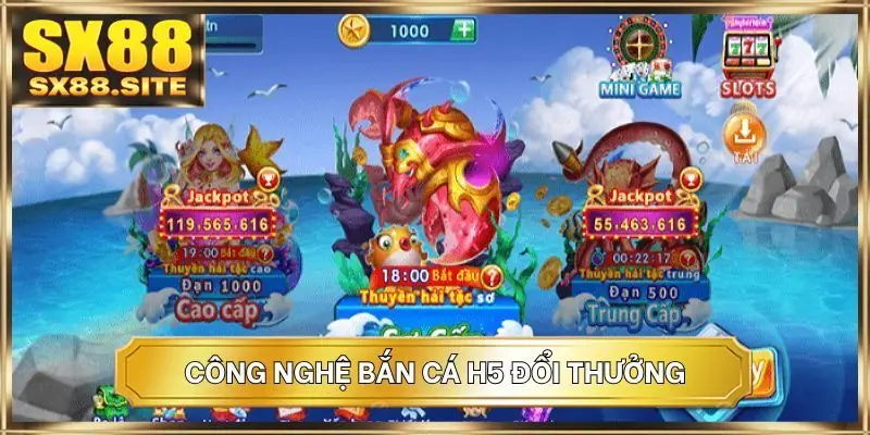 Công nghệ bắn cá H5 đổi thưởng