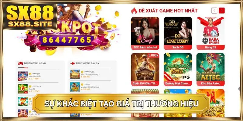 Sự khác biệt tạo giá trị thương hiệu