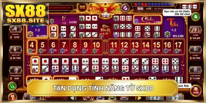 Tận dụng tính năng từ SX88